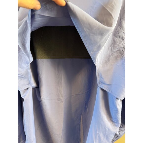 Habit Mens Shirt 2XL Lightweight Long Sleeve Blue Outdoor Button-Up Mesh Back Ve - Picture 6 of 9